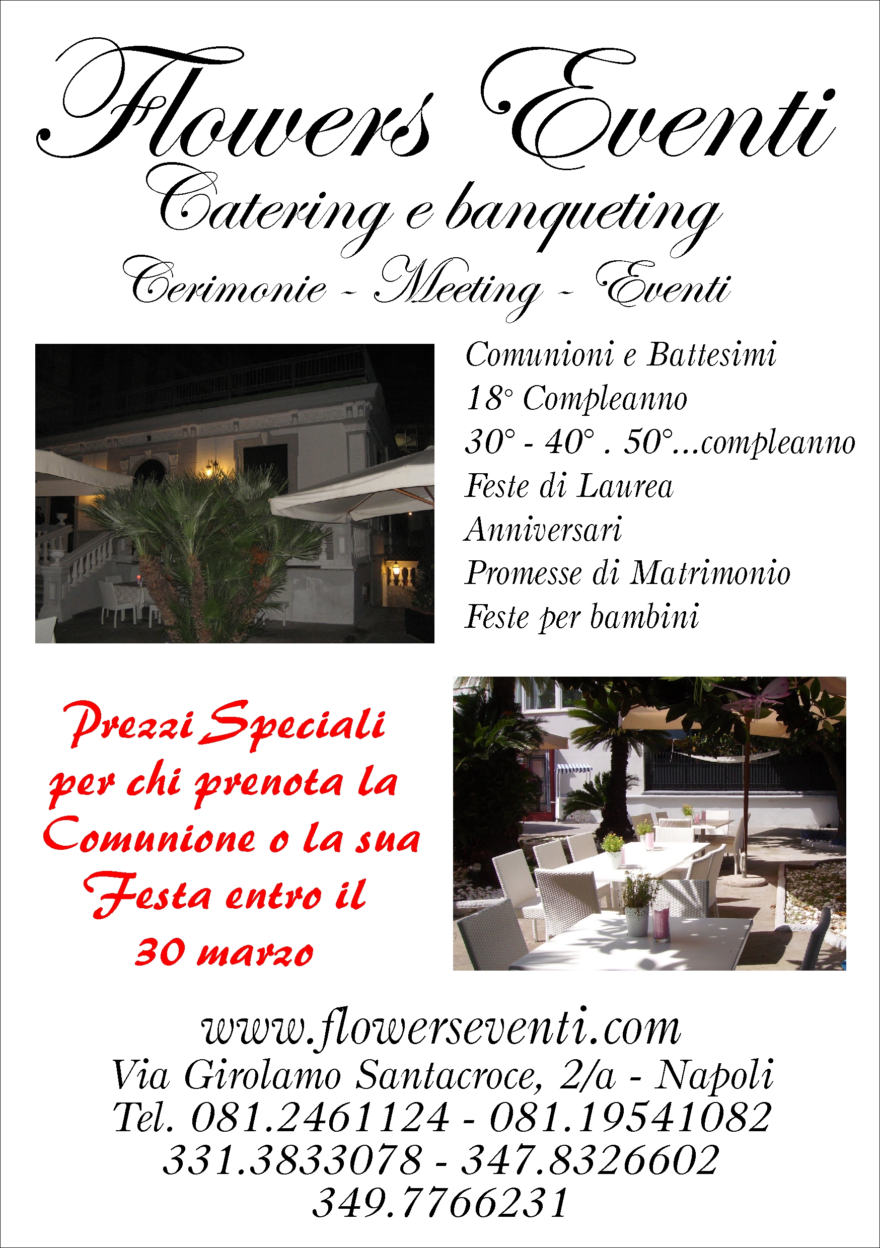 Flowers Eventi - Sala Catering